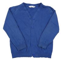 Modrý propínací svetr John Lewis