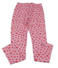 Růžové legíny s hvězdičkami 