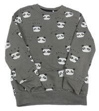 Šedá mikina s medvědy George