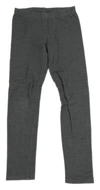 Tmavošedé melírované legíny Yigga