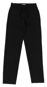 Černé teplákové chino kalhoty only