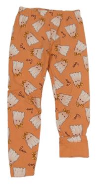 Oranžové legíny s duchy Pep&Co