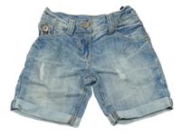 Světlemodré riflové kraťasy Next