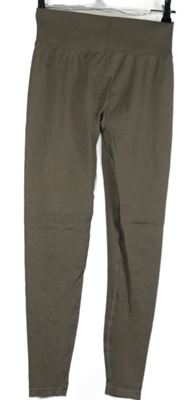 Dámské béžové sportovní legíny Teveo 