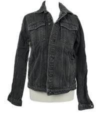 Pánská šedá riflová bunda Topman 