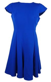 Dámské safírové koktejlové šaty Friends like these 