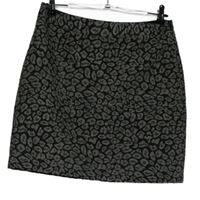 Dámská šedo-černá vzorovaná sukně Papaya 