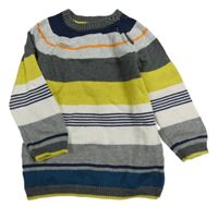 Barevný pruhovaný svetr H&M