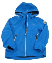 Modrá softshellová bunda s kapucí Icepeak