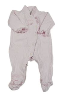 Růžový overal se srdíčkem 