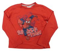 Červené triko se Spidermanem