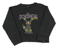 Antracitová mikina s Pokémonem 