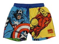 Barevné plážové kraťasy s hrdiny Primark