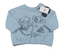 Nové - světlemodrá mikina se Simbou zn. Primark
