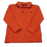 Červené polo triko Next