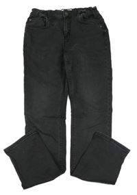 Tmavošedé skinny teplákové rifle C&A