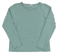 Zelenošedé triko Famy