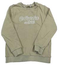 Béžová mikina s nápisem V by Very