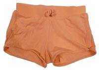 Oranžové bavlněné kraťasy C&A