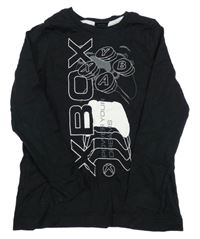 Černé triko s X-BOX George