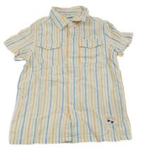 Pruhovaná košile s nášivkou Kiki&Koko