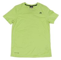 Limetkové funkční sportovní tričko Russell
