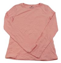 Růžové triko H&M