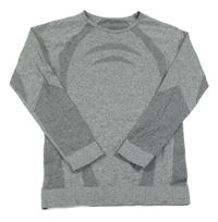 Šedé melírované spodní funkční triko Crivit