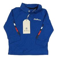 Nové - Modré polo triko s nápisem Ben Sherman