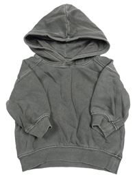 Šedá mikina s kapucí H&M