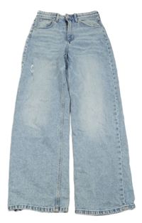 Světlemodré wide leg rifle H&M