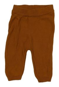 Hnědé pletené tepláky Dopodopo