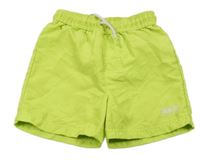 Limetkové plážové kraťasy George