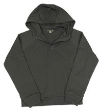 Tmavošedá mikina s kapucí F&F