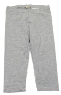 Šedé melírované crop legíny H&M