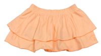 Neonově oranžová bavlněná sukně Garcia
