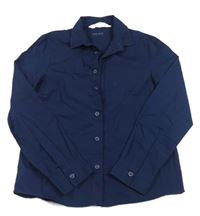 Tmavomodrá košile H&M