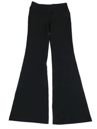 Nové - Černé sportovní flare legíny H&M