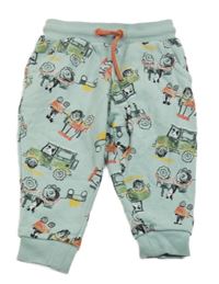 Zelené tepláky s traktory Nutmeg