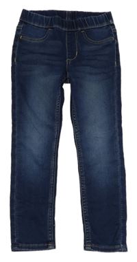 Tmavomodré džegíny H&M