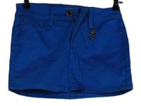 Dámská modrá riflová minisukně 