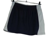 Dámská tmavomoro-bílá sportovní sukně se všitými kraťasy Akoa 