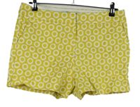 Dámské žluté vzorované kraťasy Boden 
