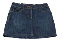 Tmavomodrá riflová sukně Esprit