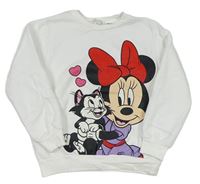 Bílá mikina s Minnie H&M