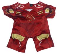 Hračka - červený overal na plyšáka - Iron-man Marvel