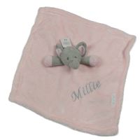 Nové - Světlerůžový chlupatý usínáček se slonem 