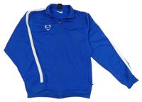 Modrá sportovní propínací mikina s logem Nike