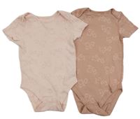 2x růžové body se zajíčky M&S