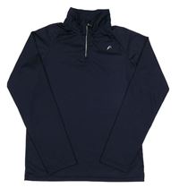 Tmavomodrá funkční sportovní mikina F&F